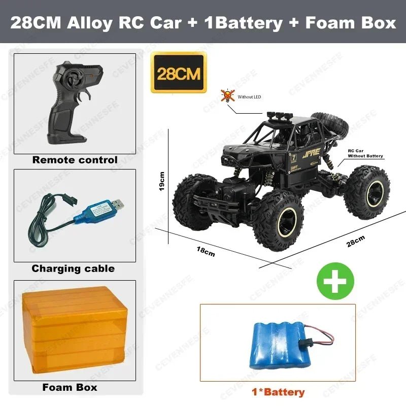 Carro RC todo terreno 4x4 - Gadget503 | Gadgets y Tecnología al Mejor Precio 🚀