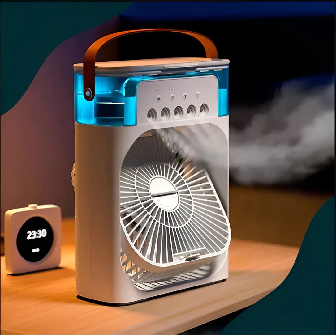 Ventilador de Aire con Neblina portatil 3 en 1 - Gadget503 | Gadgets y Tecnología al Mejor Precio 🚀