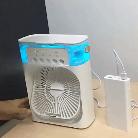 Ventilador de Aire con Neblina portatil 3 en 1 - Gadget503 | Gadgets y Tecnología al Mejor Precio 🚀