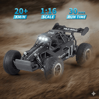 Coche RC Todoterreno de Alta Velocidad - 20+ KM/H, Escala 1:16, 30 Minutos de Diversión - Gadget503 | Gadgets y Tecnología al Mejor Precio 🚀