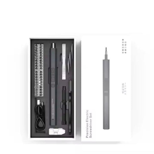 Kit de desarmador eléctrico 50 en 1 ideal para electrónicos, celulares y más. - Gadget503 | Gadgets y Tecnología al Mejor Precio 🚀