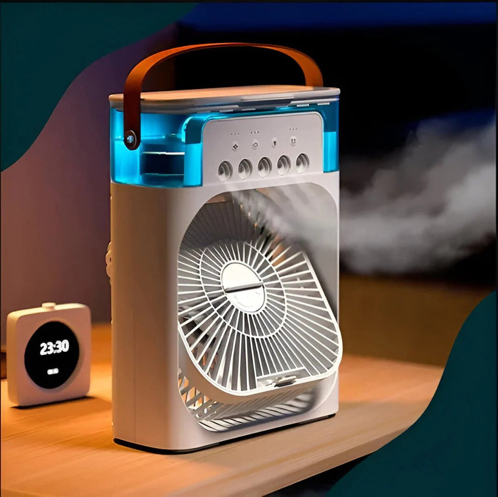 Ventilador de Aire con Neblina portatil 3 en 1 - Gadget503 | Gadgets y Tecnología al Mejor Precio 🚀